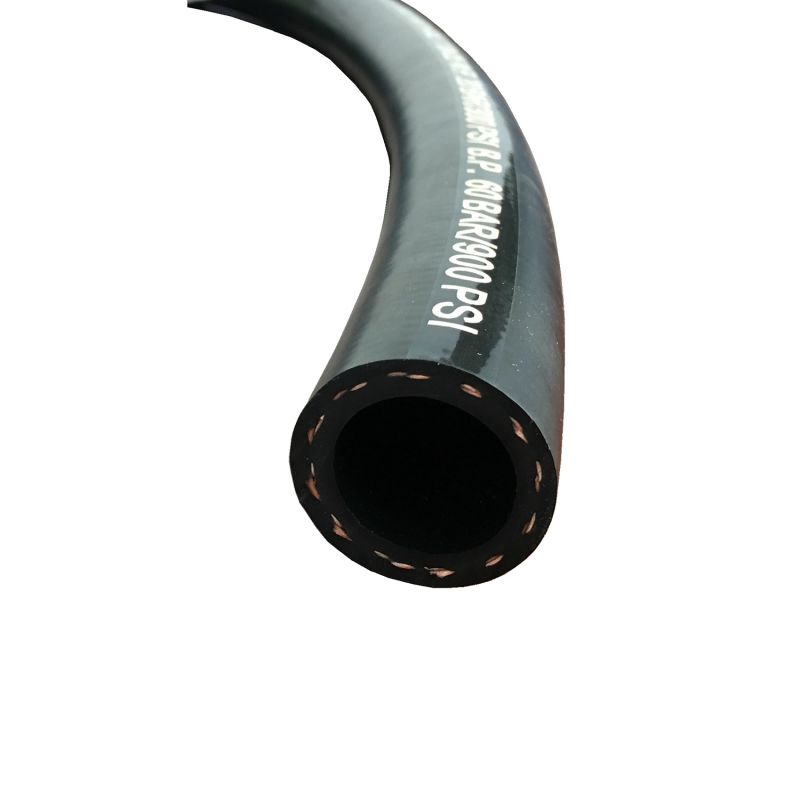 Black Air Hose Reinforced by High Tensile Synthetic Textile