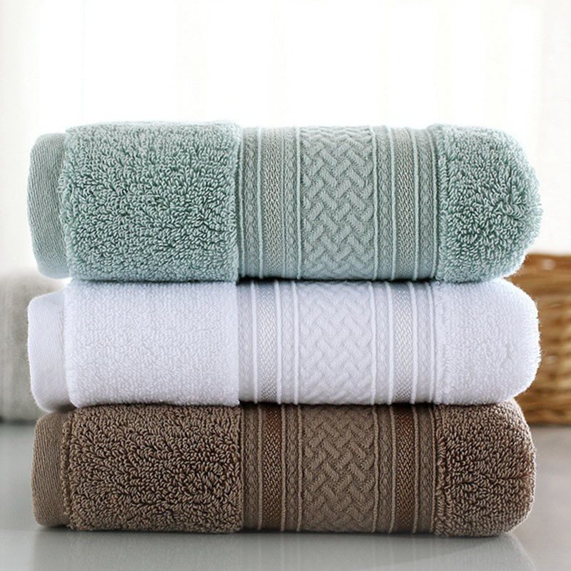 Quality Dobby Cotton Towels for Hotel, Home, Gift