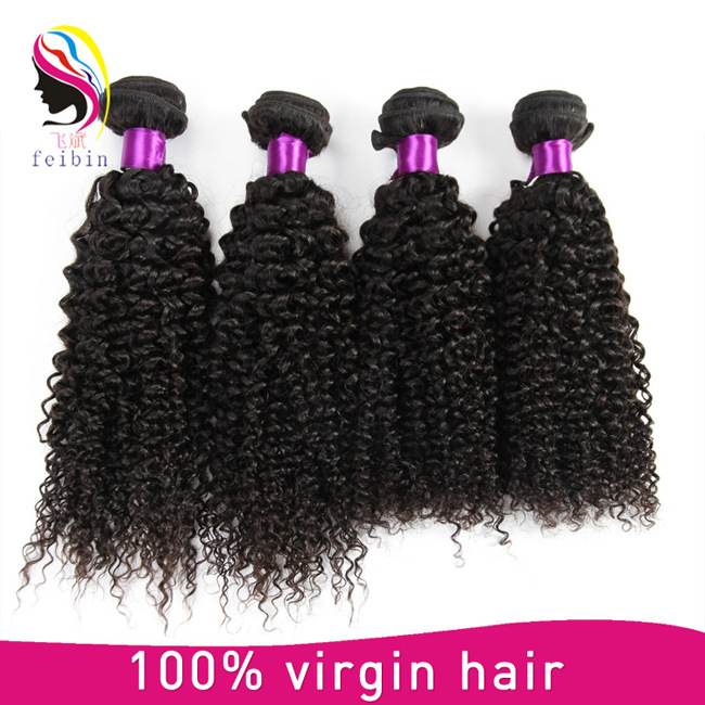 100% Virgin Unprocessed No Shedding Brazilian Human Natural Hair Extension