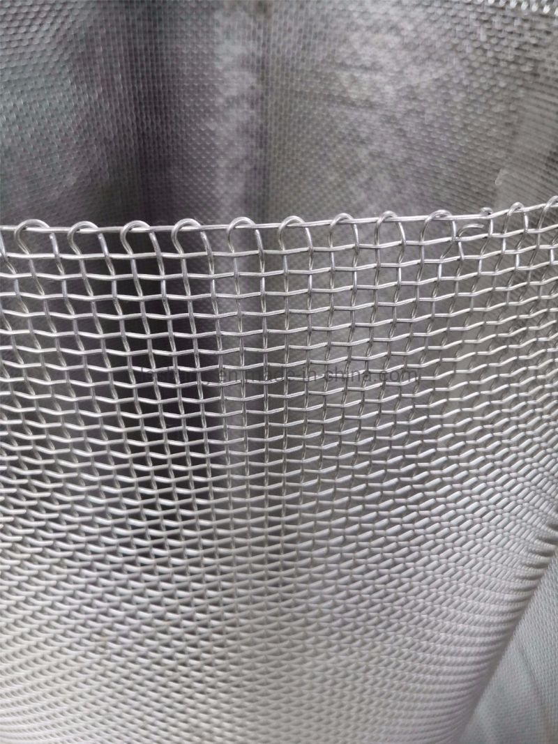 SUS302 60 Mesh to 200 Mesh Plain Weave Corrosion Resistant Plain Weave Stainless Steel Wire Mesh