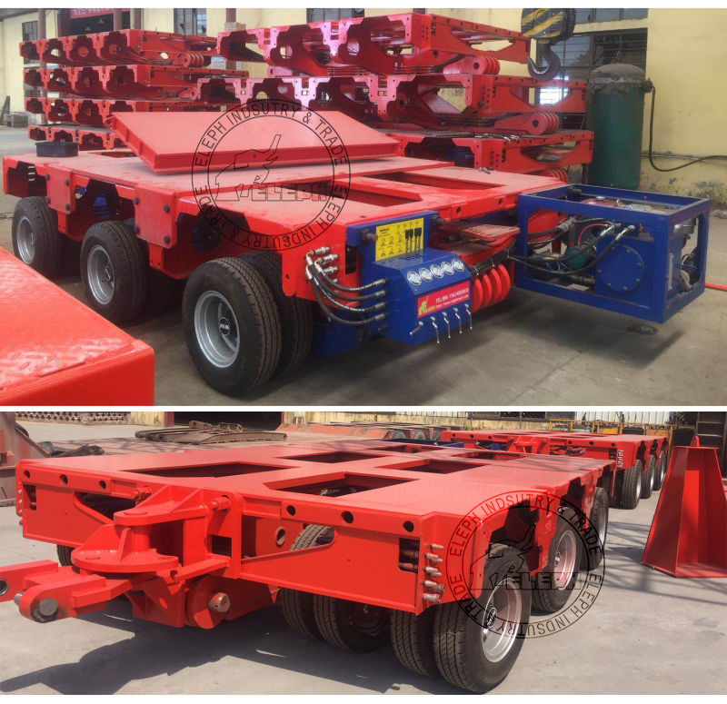 Heavy Duty Multi-Axle Hydraulic Modular Heavy Duty Tow Dolly for Trucks