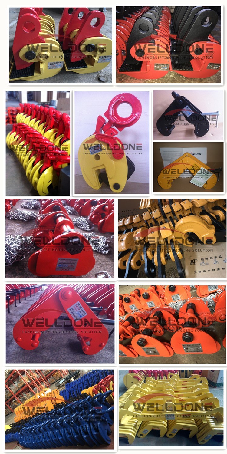 Lifting Equipment Steel Plate Lifting Clamp/Horizontal Plate Clamp