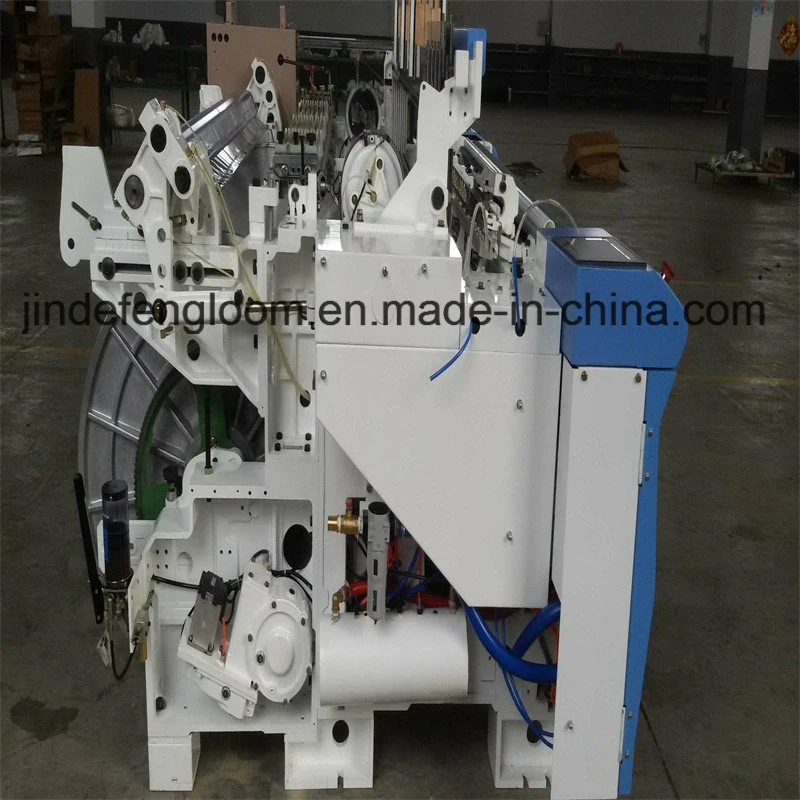High Speed Cotton Yarn Weaving Loom Airjet Machine with Electronic Weft Feeder