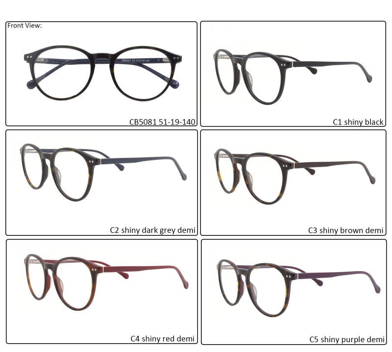 Ultra Thin Optical Frames Reading Glasses for Myopic Use
