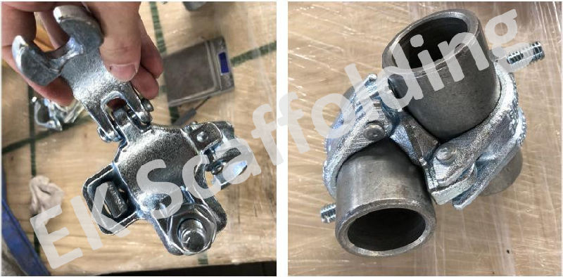 Scaffolding Right Angle Fittings BS1139 En74 Forged Double Coupler
