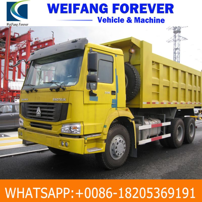 Sinotruck 6X4 Second Hand Used 10 Wheel HOWO Dump Truck Price for Afraican Market