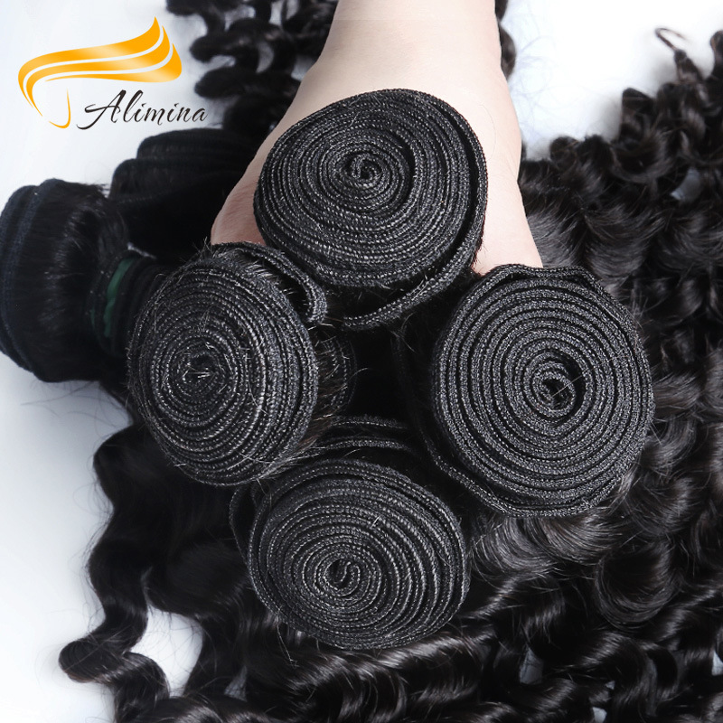 No Shedding Curly Indian Remy Virgin Temple Human Hairs