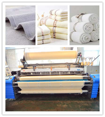 jacquard Bath Towel Weaving Machines Air Jet Making Loom