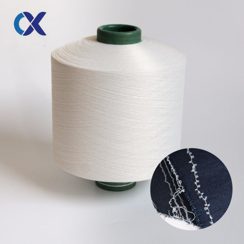 Acy White Spandex Air Covered Yarn Circular Knitting Weaving Yarn