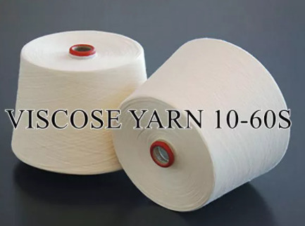 Textile Ne 40s Polyester Yarn Raw White Colored Knitting Weaving Yarn