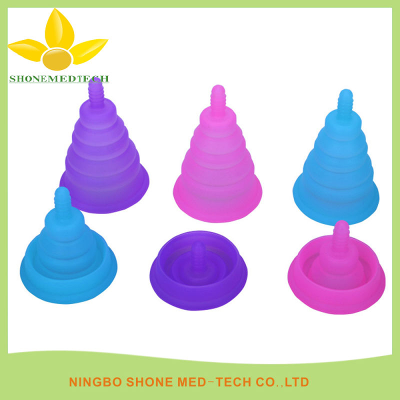 Silicone Menstrual Cup, Bloodletting Without Pulling out