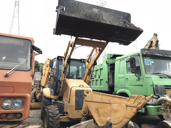 Second Hand Chinese Liugong Clg766 Backhoe Loader, 200h Working Time, with Good Price