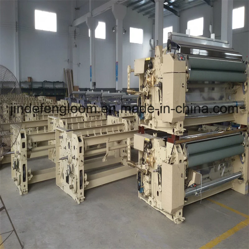 Niupai Cam or Dobby Shedding Waterjet Loom Weaving Machine with Double Nozzle
