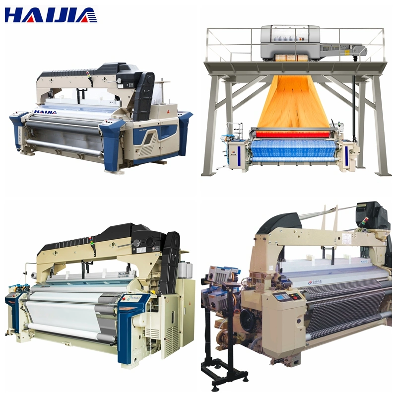 Haijia Water Jet Textile Machine with Crank or Cam or Dobby Shedding Electronic Control