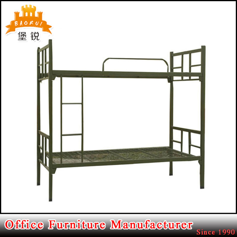 School Camp Military Use Heavy Duty Strong Cheap Steel Frame Bunk Bed