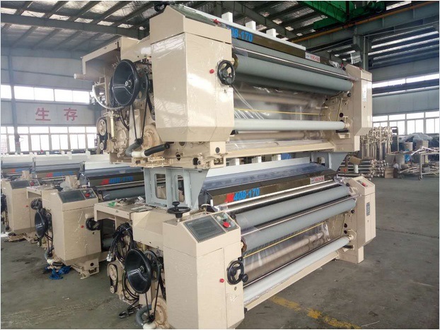 Electronic Double Nozzle Weaving Machine Dobby or Cam Water Jet Loom