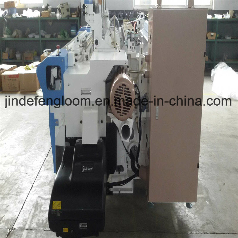 4 Color Shuttleless Air Jet Loom Weaving Machine with Cam Shedding