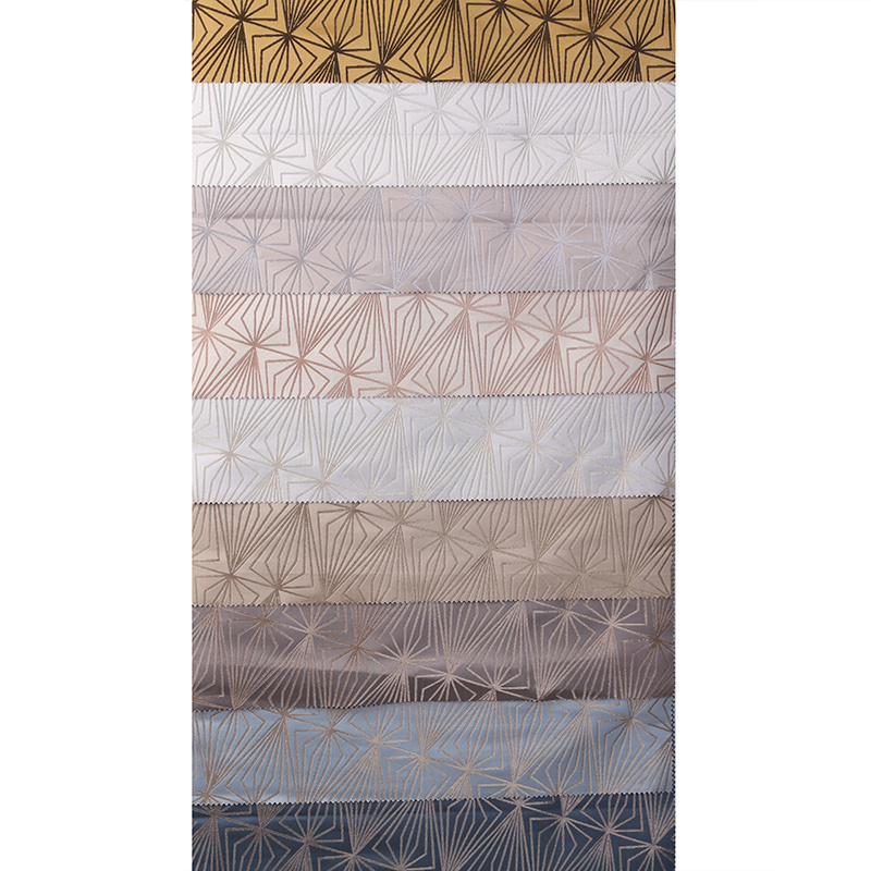 New Japanese Style Damask Jacquard Brocade 100% Polyester Textile Fabric