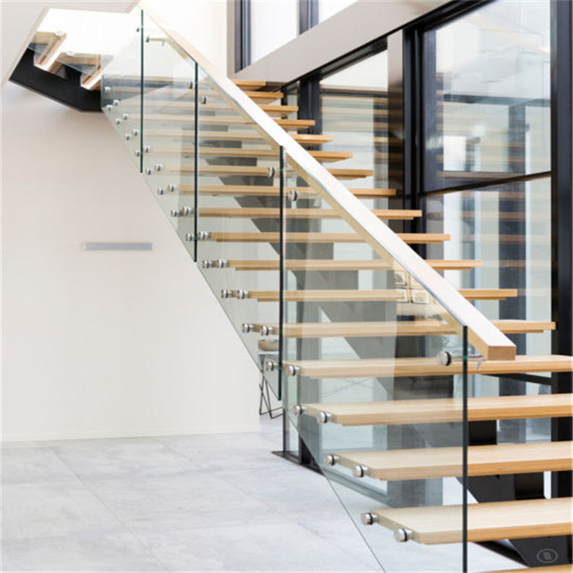 Easily Installed Strong and Durable Marble Double Beam Staircase