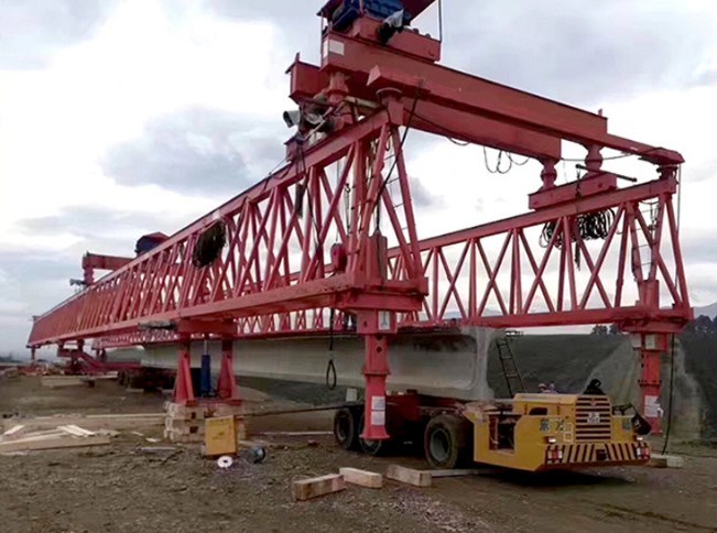 Double Girder Railway Bridge Girder Launching Gantry Crane