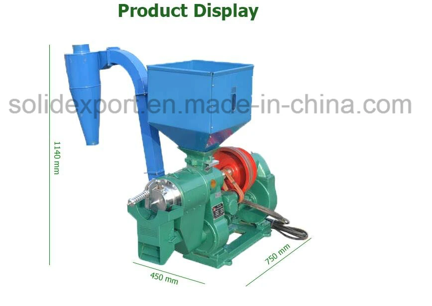 Agricultural Machinery N Series Air-Jet Rice Mill with Single/Double Blower