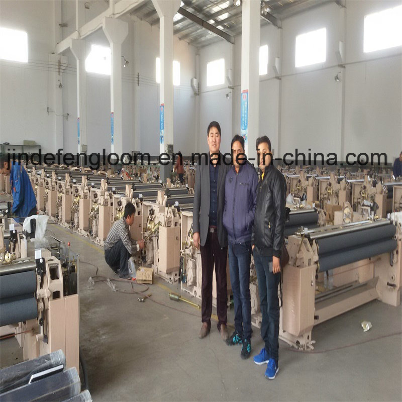Dobby Water-Jet Shuttleless Loom Textile Weaving Machine with Electronic Feeder
