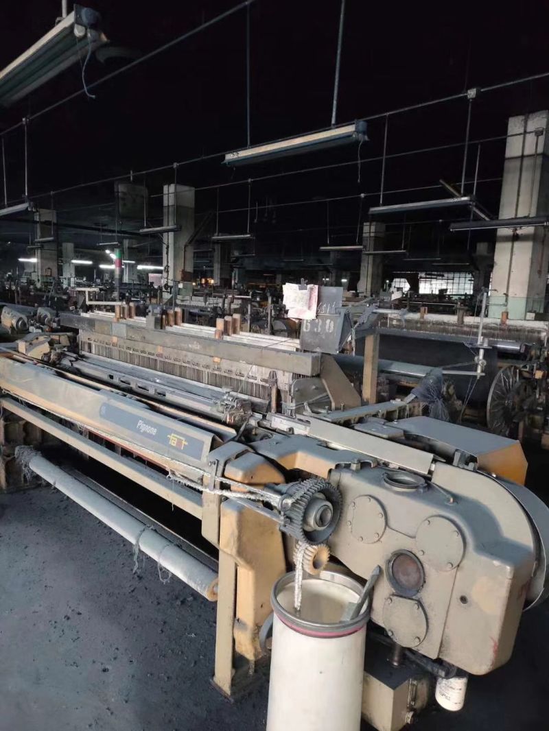 Nuovo Pignone Fasts Looms Rapier Weaving Loom 190/200cm Year 1995with Staubli 2612 Dobby 12 Shaft