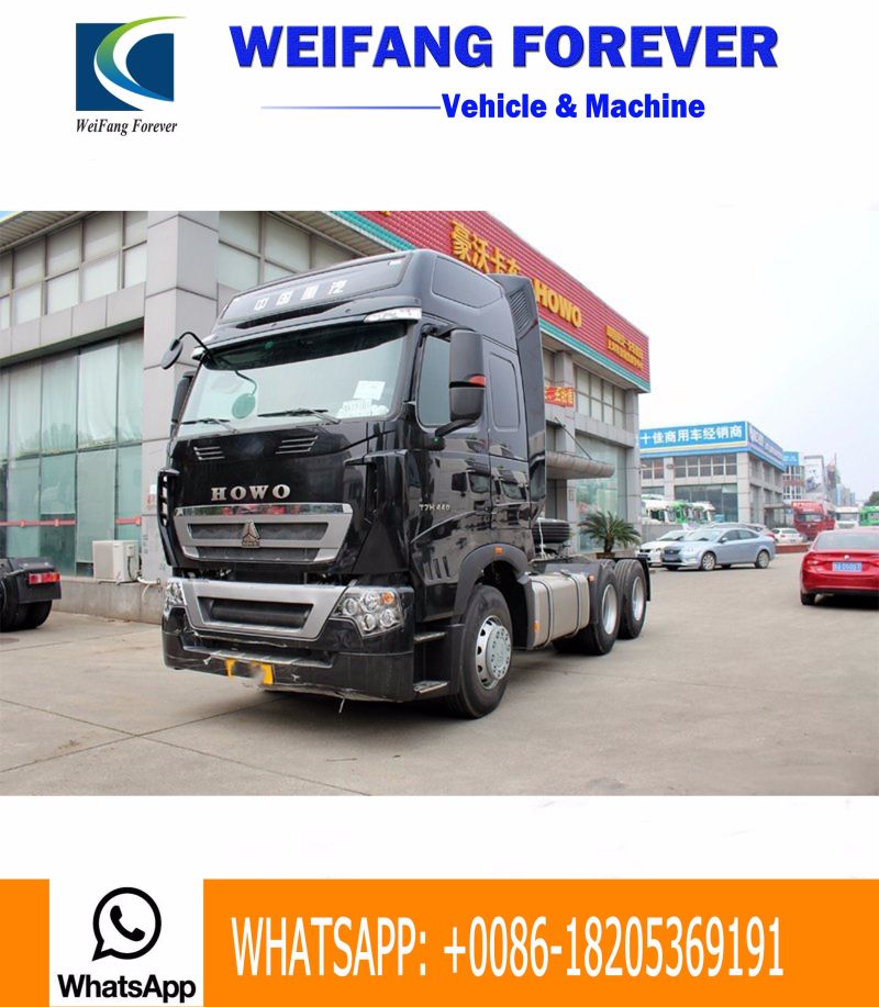 Sinotruck HOWO A7 336HP 371 HP 420 HP 6X4 10 Wheeles Second Hand, Used Tractor Truck Head for Sale