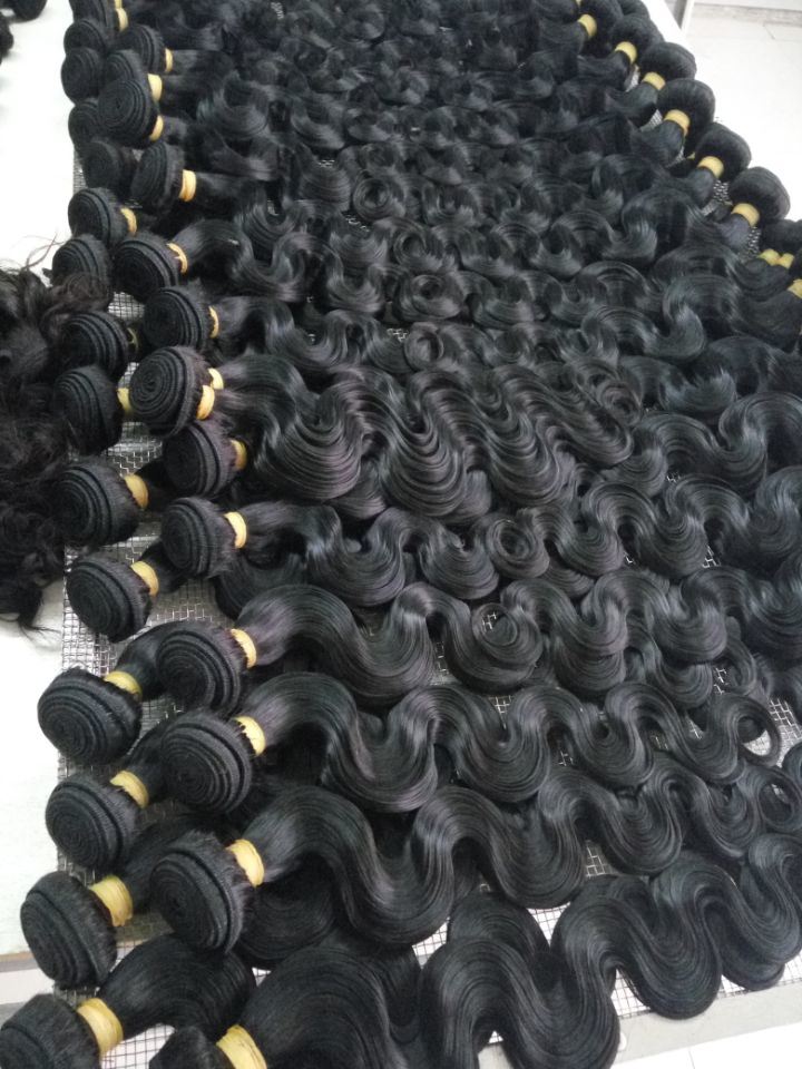 Unprocessed Non-Shedding and Shedding Brazilian Human Hair Weave Available