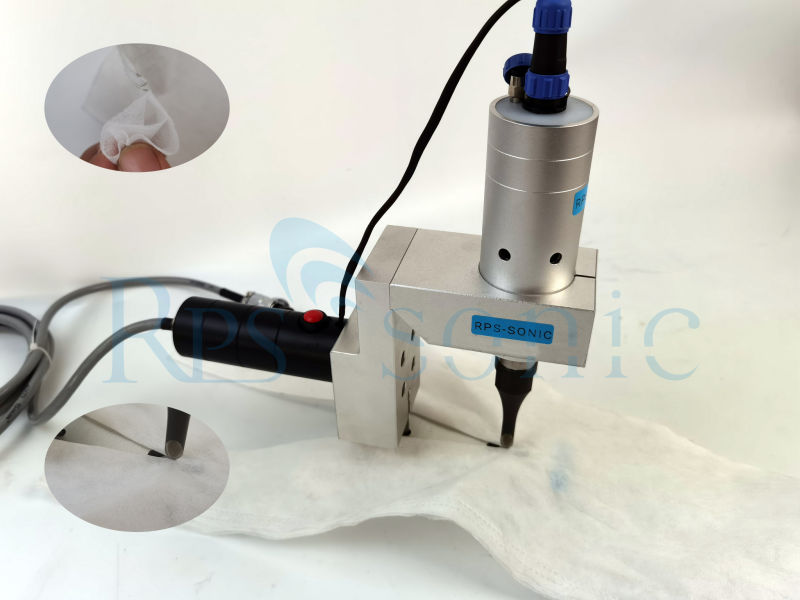 40kHz 500W High Stability Textile Ultrasonic Sewing Machine for Nonwoven Welding and Cutting