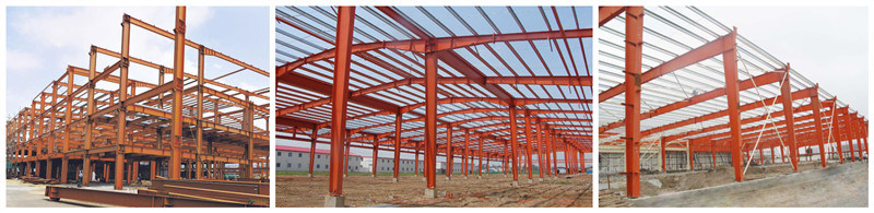 Low Cost Steel Sheet Steel Frame Building