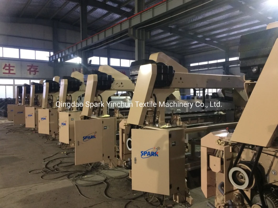 Spark Machinery Jw408 280cm Heavy Water Jet Loom Electronic Feeders Cam Dobby Weaving Loom Textile Machinery