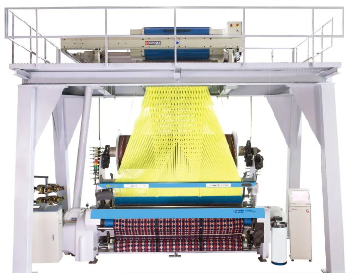 Power Jacquard Rapier Loom Weaving Indian Sarees Machine
