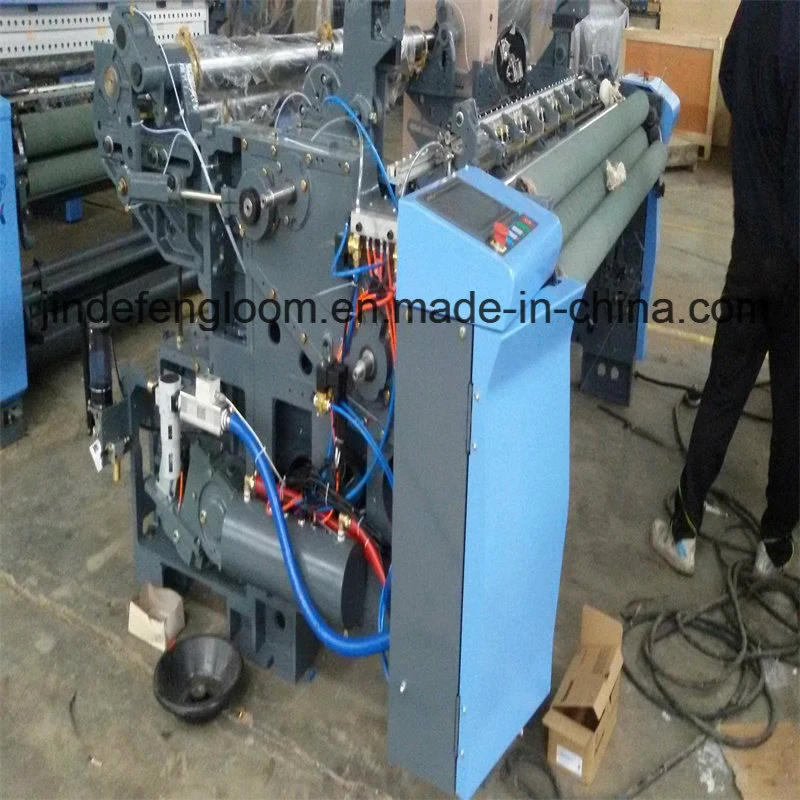 340cm Cam Air Jet Loom with Double Width Cotton Fabric