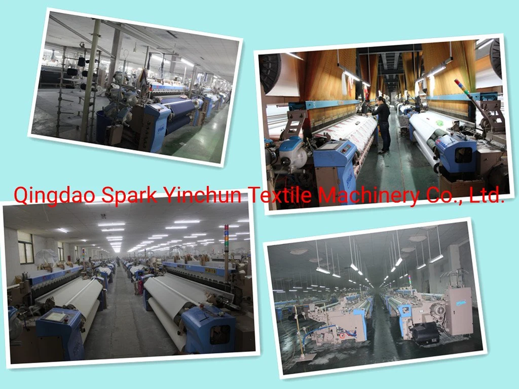 Spark Yc910-340 up and Down Double Beam Air Jet Loom for Curtain Fabric Weaving