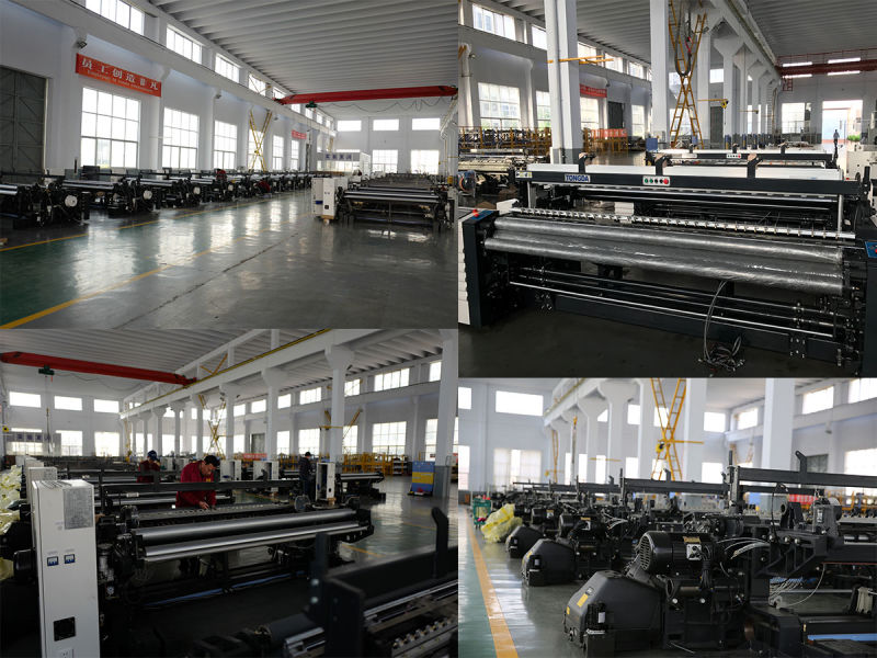 1100rpm High Speed Low Noise Fabric Weaving Air Jet Loom Machine for Saree/ Bedding Sheet