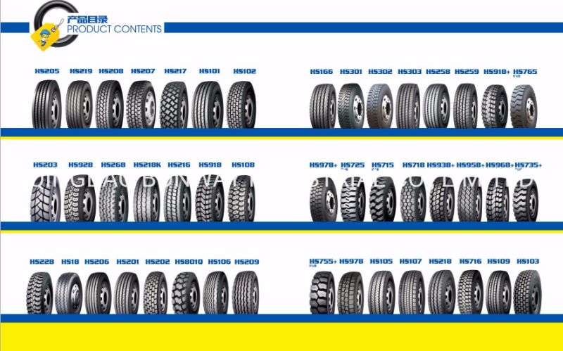 Radial Heavy Duty TBR Tyre Tubeless & Tube Truck Tyres Radial Heavy Duty TBR Tyre