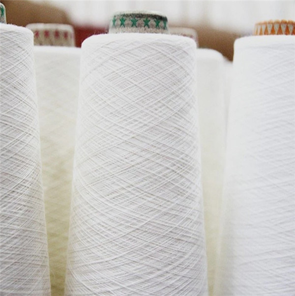 Textile Cotton 30s/1 Yarns Weaving Knitting Raw White Yarn