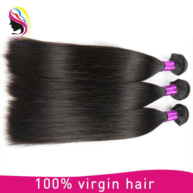 8A Virgin Remy Brazilian Human Hair Weaving with Lace Frontal Closure