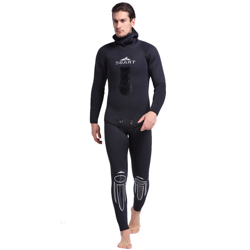 Factory High Quality Men's Spearfishing Two-Piece Wetsuit