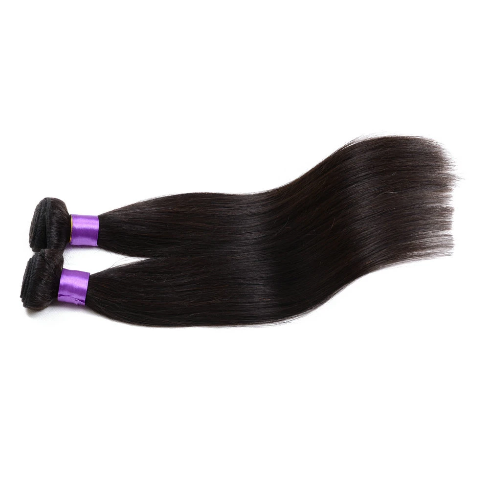 Virgin Indian Hair Weave Straight 5A Mixed Length Unprocessed Remy Hair Cheap Human Hair Weave