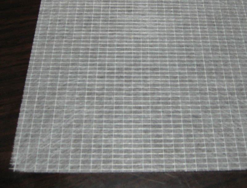 Fiberglass Tissue with Fiberglass Mesh for PVC Floor