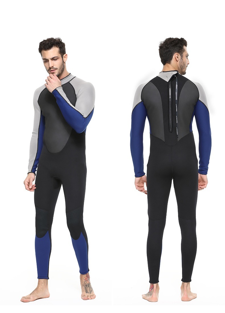 3mm Neoprene Diving Wetsuit Full Body Wetsuit Water Sport Wetsuit
