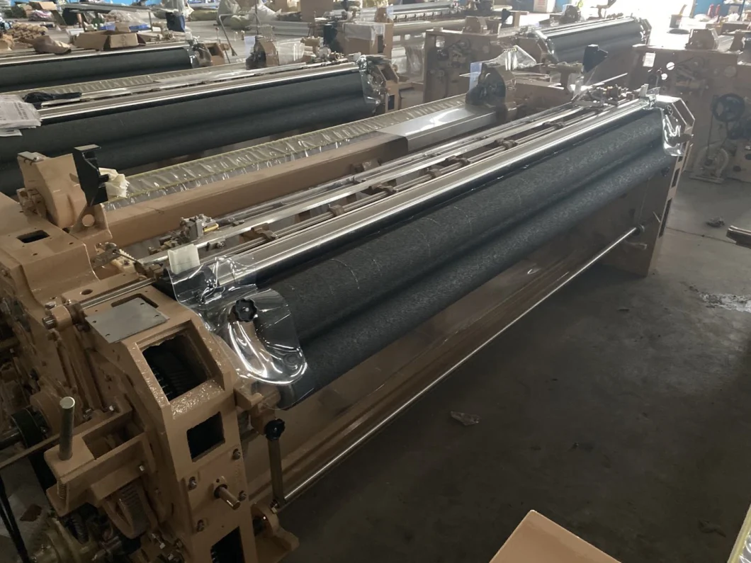 Haifu Machinery Hf-408 340cm Heavy Water Jet Loom Electronic Feeders Cam Dobby Weaving Loom Textile Machinery