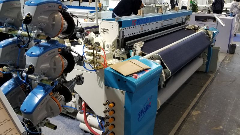 Air-Jet Loom for Weaving Heaving Fabrics