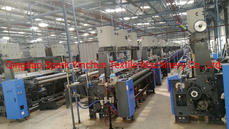 Spark Double Nozzle Small Air Jet Loom, Jacquard Shedding