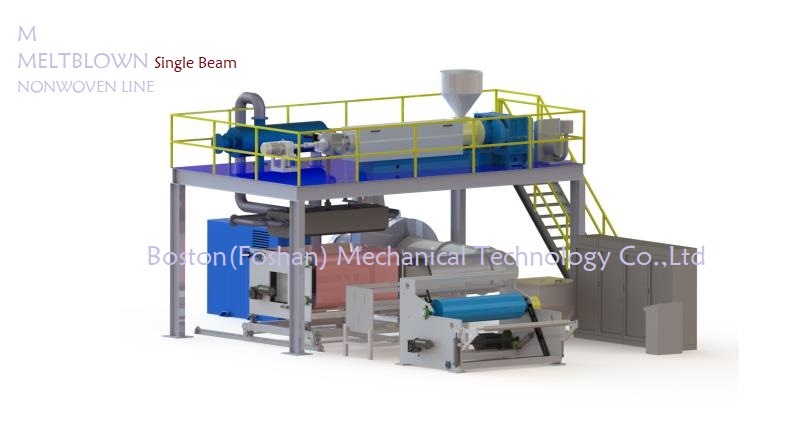 100% PP Meltblown Nonwoven Fabric Machine Production Line Melt Blown Machine