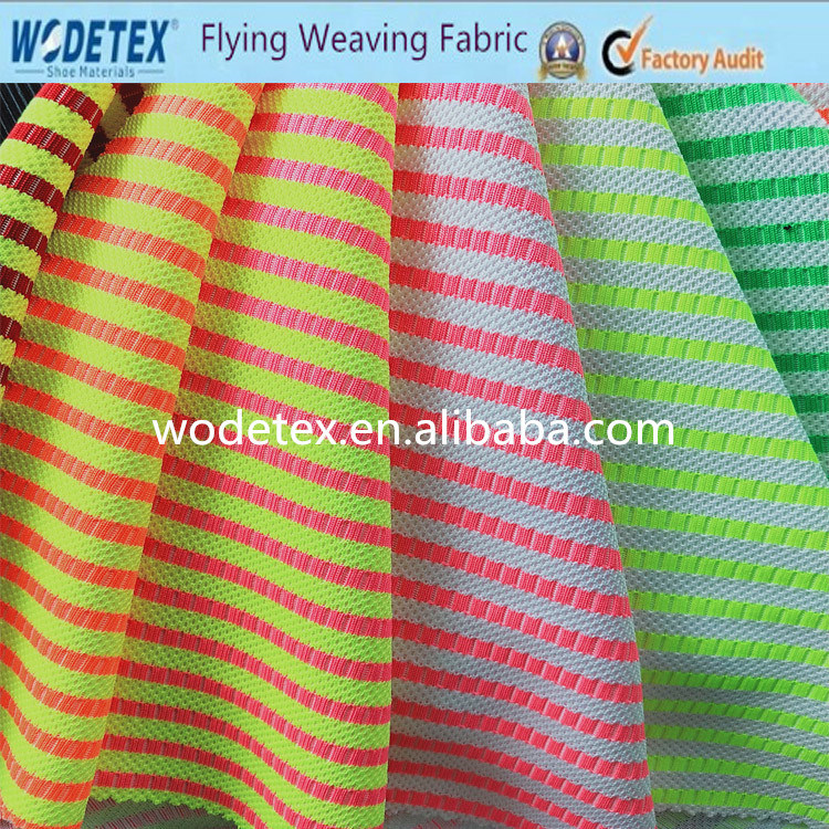 Various Colors Flyknit Fabric Flying Weaving for Shoes Upper