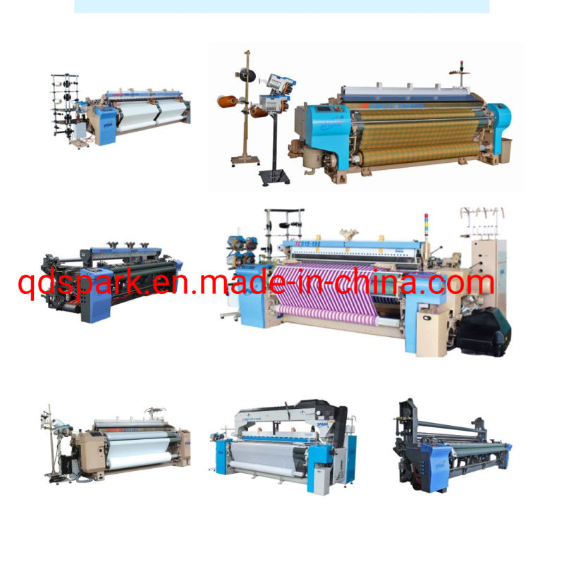 China Good Quality Spark" Brand Jw Series Water Jet Looms and Yc Series Air Jet Looms.