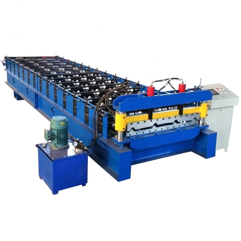 Panel Metal Roof Tile Making Roofing Sheets Roll Forming Machine